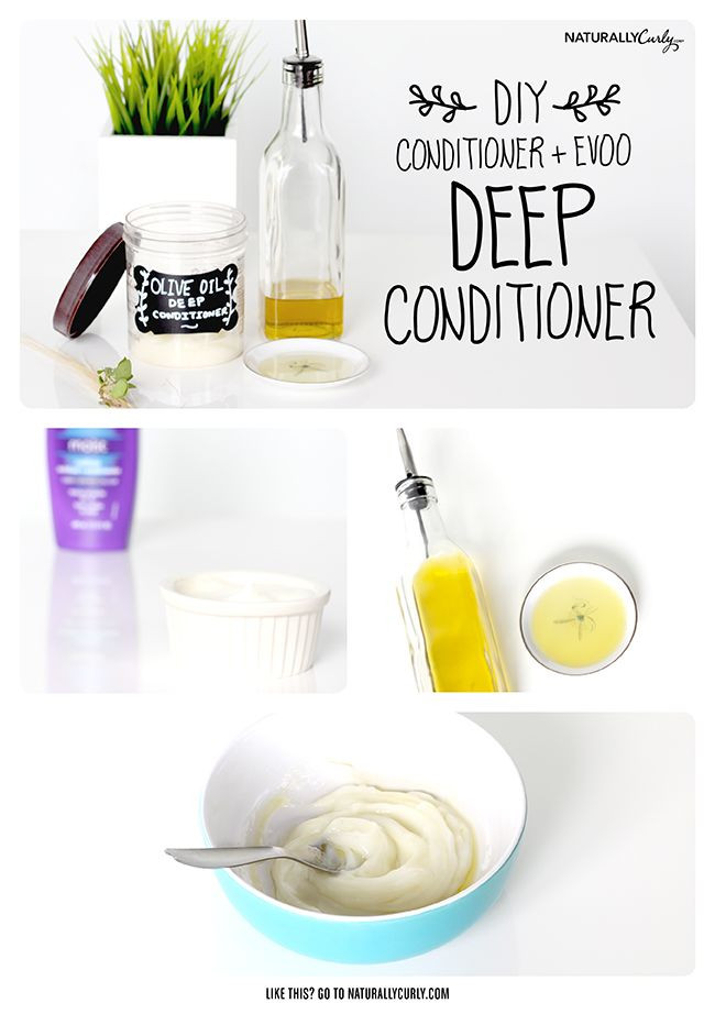 DIY Conditioner For Curly Hair
 DIY Olive Oil Deep Conditioner NaturallyCurly