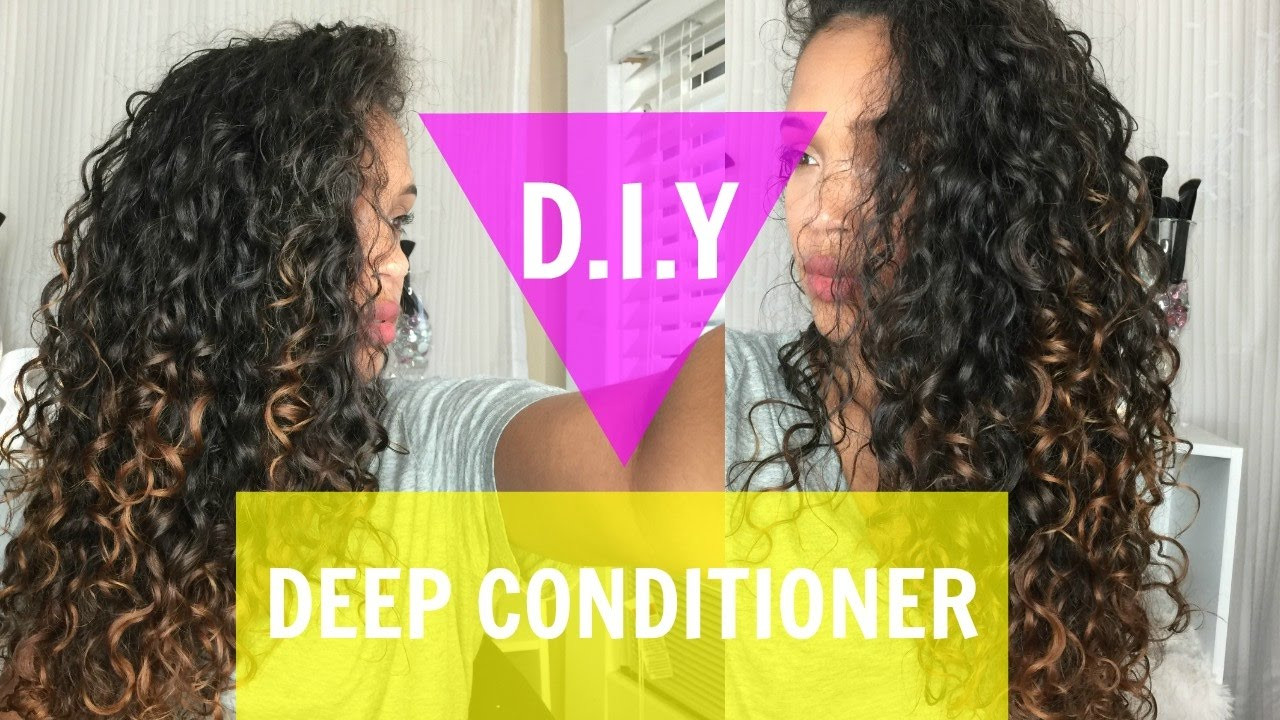 DIY Conditioner For Curly Hair
 DIY DEEP CONDITIONER ROUTINE FOR NATURALLY CURLY HAIR