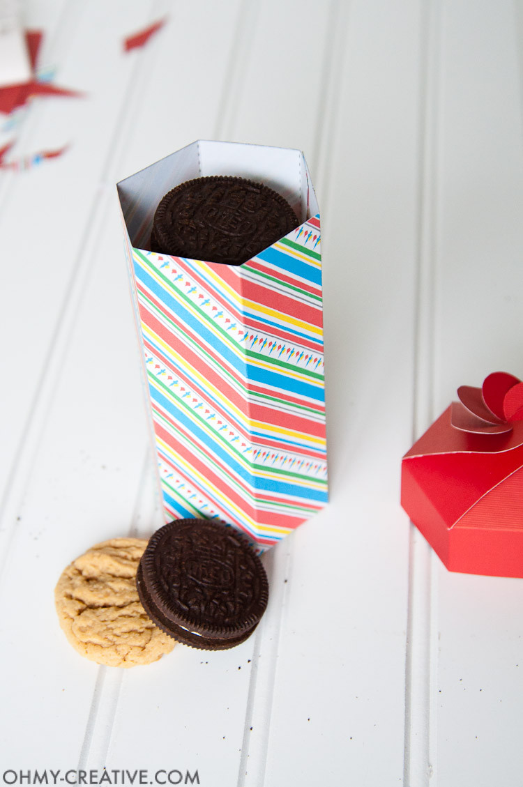 DIY Cookie Boxes
 DIY Cookie Box Gift Printable Oh My Creative