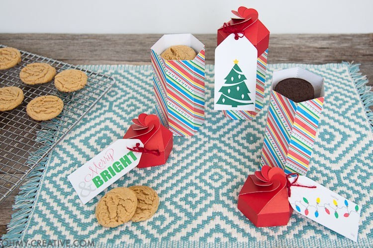 DIY Cookie Boxes
 DIY Cookie Box Gift Printable Oh My Creative