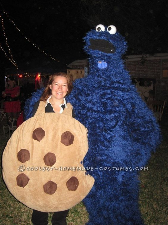 DIY Cookie Monster Costume
 Coolest Adult Cookie Monster Costume