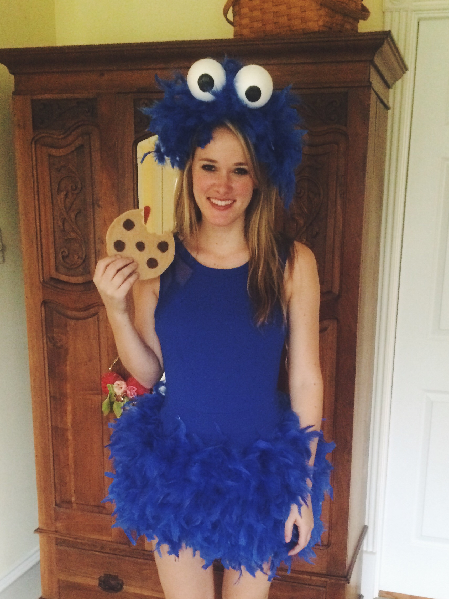 DIY Cookie Monster Costume
 DIY cookie monster costume