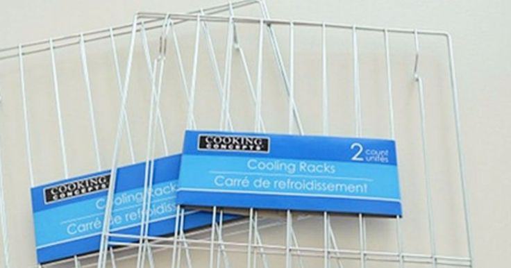 DIY Cooling Rack
 Buy a few cheap cooling racks from the dollar store and