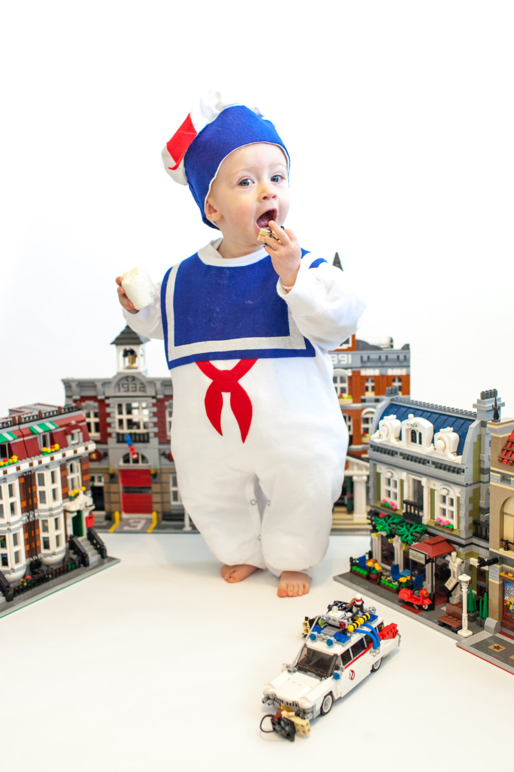 DIY Costumes For Toddlers
 Toddler Halloween Costume Marshmallow Man Childrens Costume