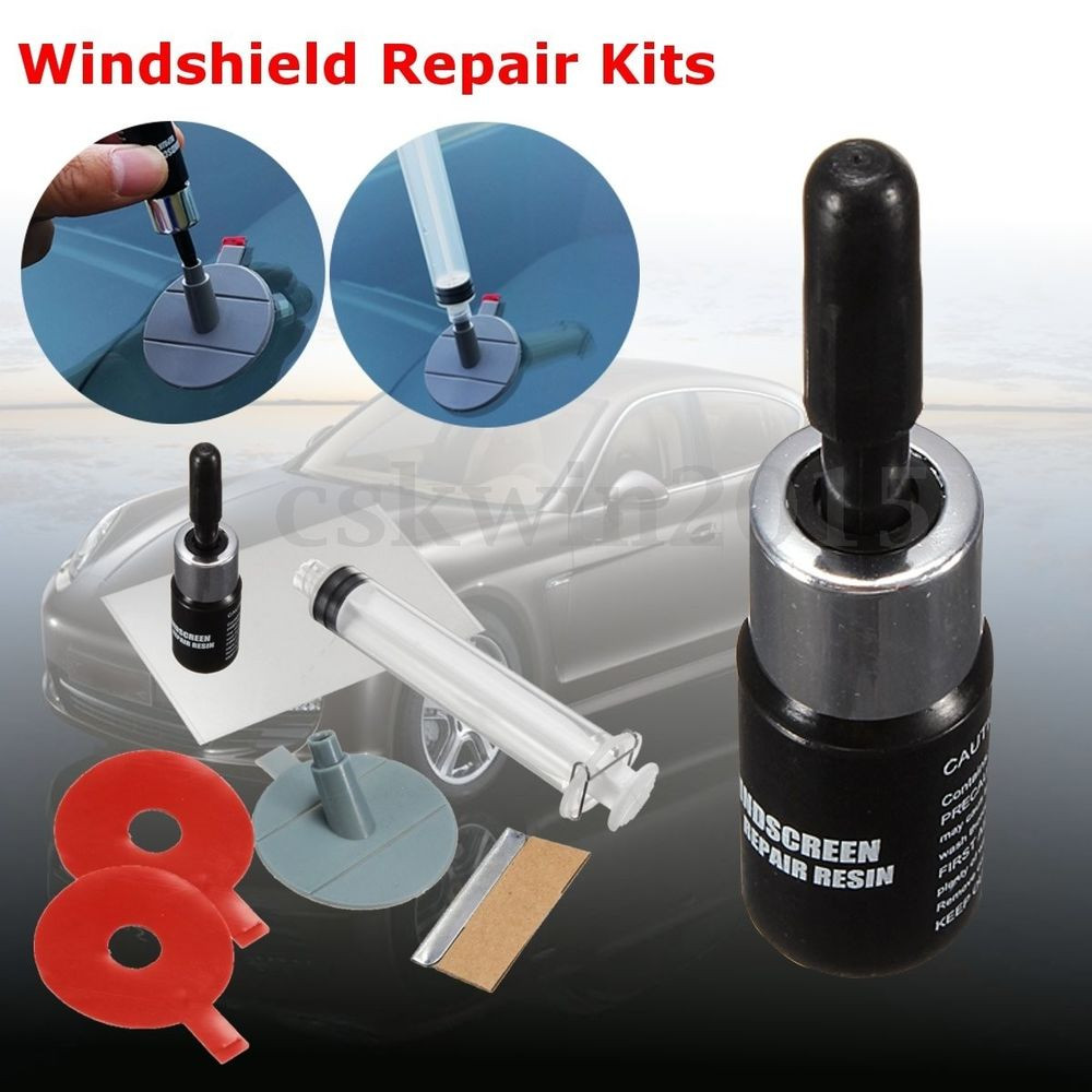 DIY Cracked Windshield Repair
 Windscreen Windshield Repair Tool DIY Car Auto Kit Glass