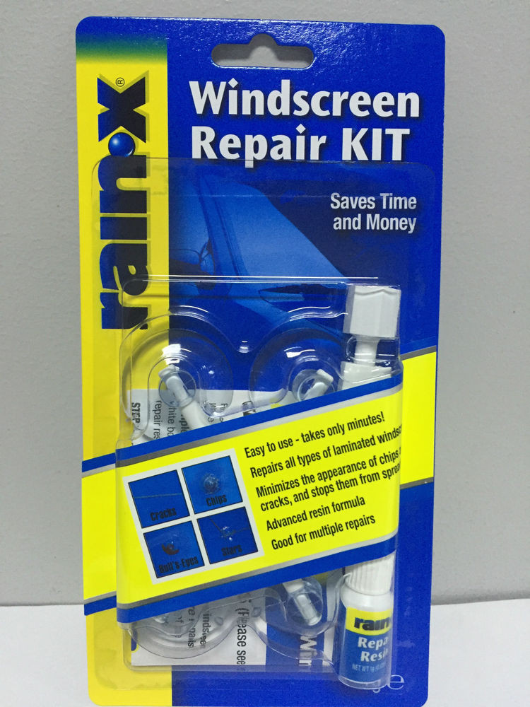 DIY Cracked Windshield Repair
 RAIN X RAIN X WINDSCREEN REPAIR KIT WINDSHIELD WIND SCREEN