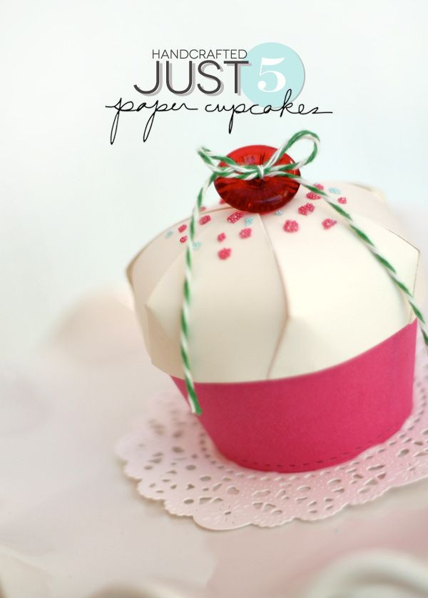 DIY Cupcakes Box
 25 Best Ideas about Paper Cupcake on Pinterest