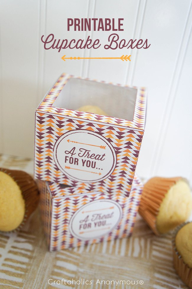 DIY Cupcakes Box
 DIY Cupcake Box with FREE Template Cool Creativities