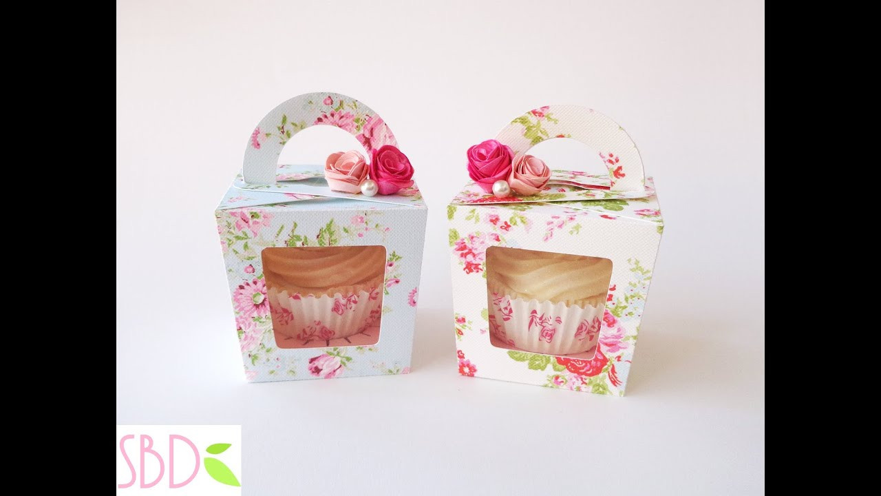 DIY Cupcakes Box
 Tutorial Scatola Porta Cupcake Cupcake Gift Box