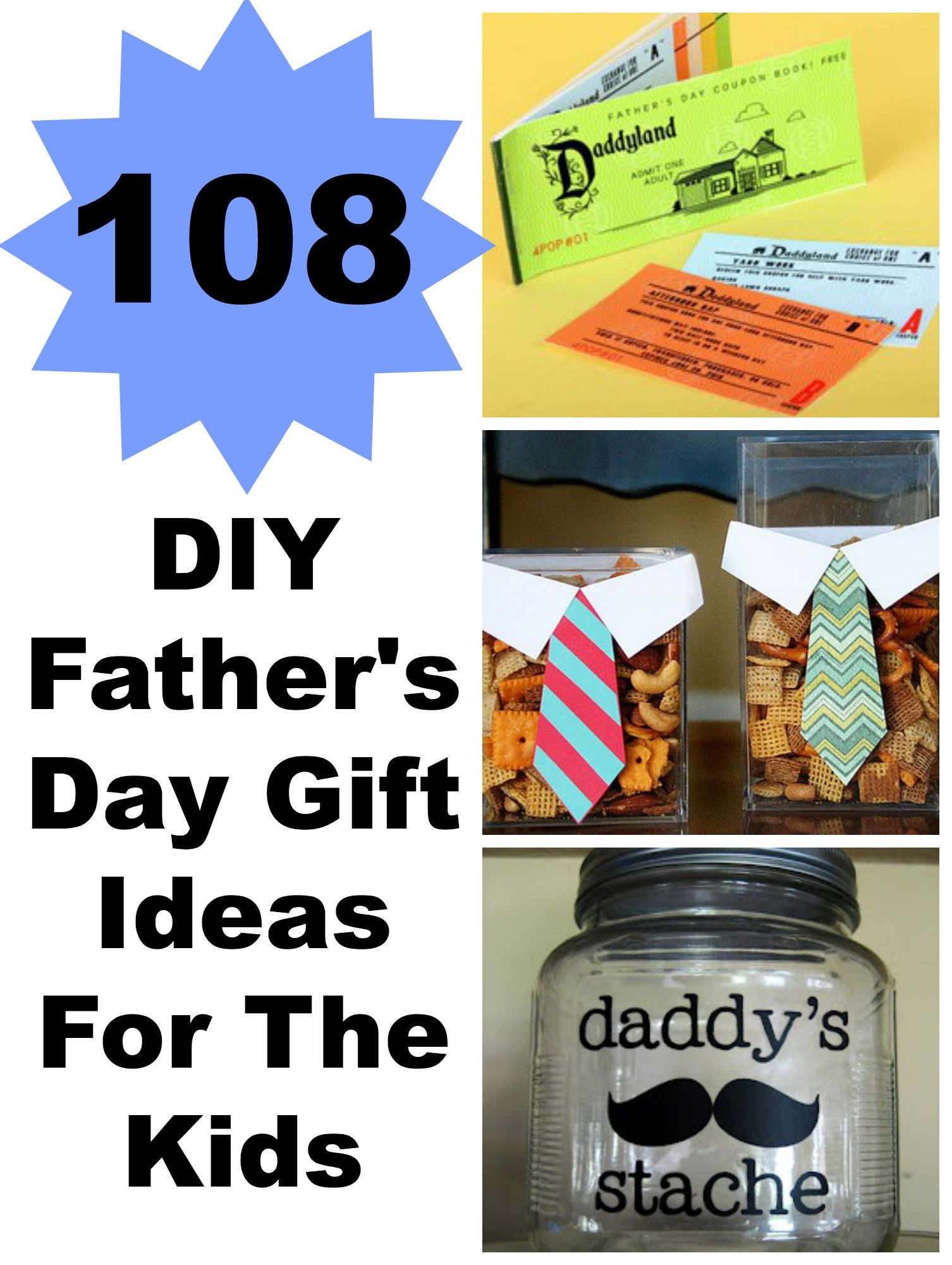 DIY Dad Gifts
 108 DIY Father s Day Gift Ideas For The Kids