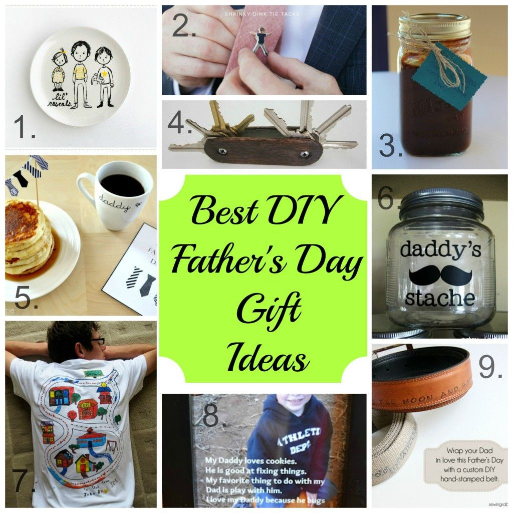 DIY Daddy Gifts
 DIY Father’s Day Gift Ideas