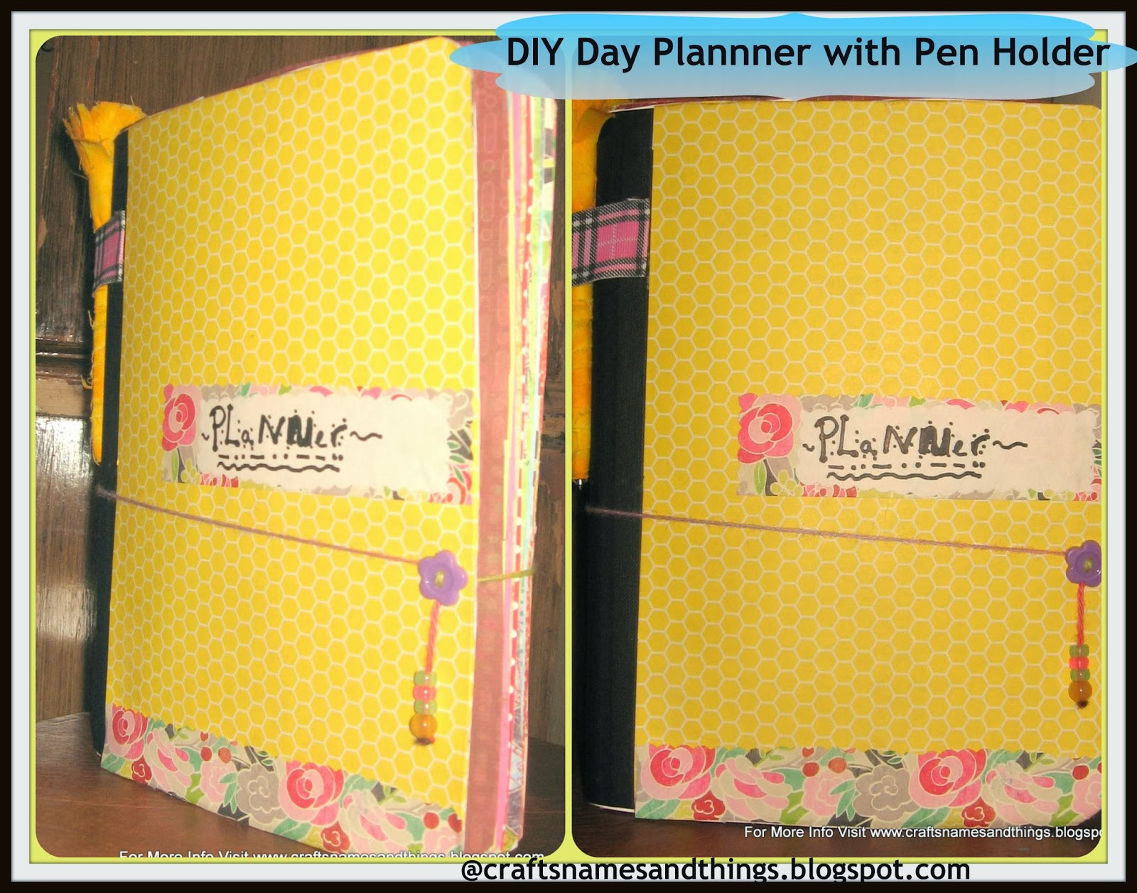 DIY Day Planner
 Crafts Names And Things Cheap DIY Day Planner Agenda