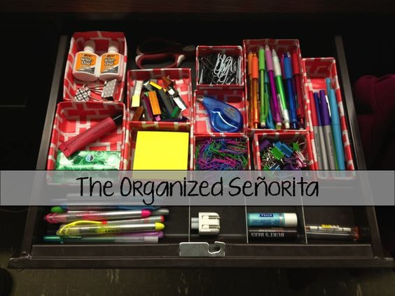 DIY Desk Drawer Organizer
 DIY desk drawer organizer