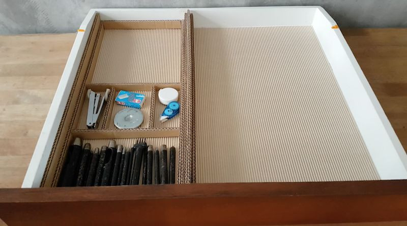 DIY Desk Drawer Organizer
 DIY Desk Drawer Organizer With Sliding Trays From