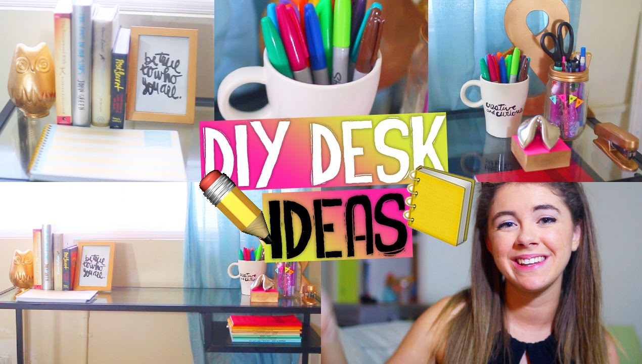 DIY Desk Organization Ideas
 DIY Desk Decor & Organization GIVEAWAY Easy & Affordable