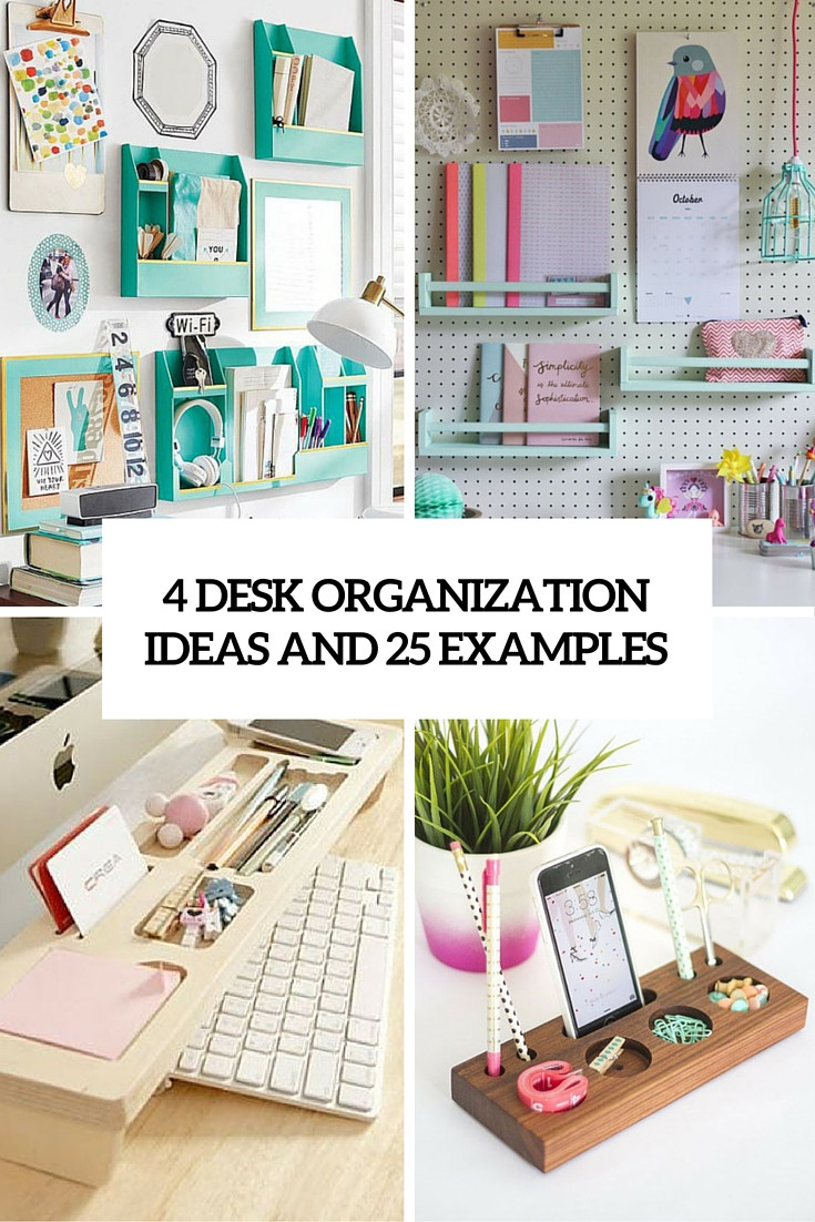 DIY Desk Organization Ideas
 diy desk organizers Archives Shelterness