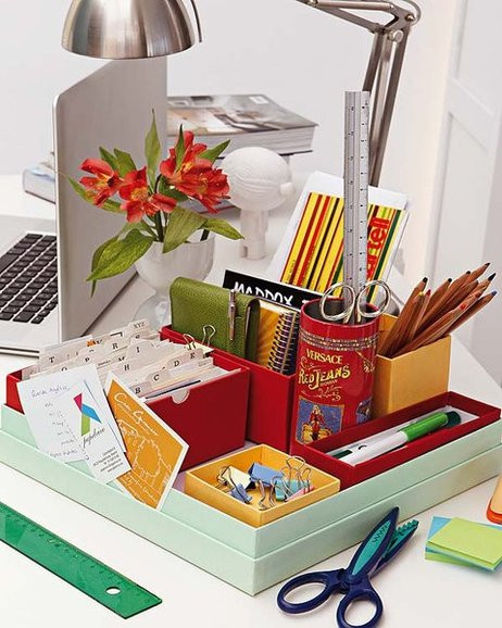 DIY Desk Organization Ideas
 13 DIY home office organization ideas How to declutter