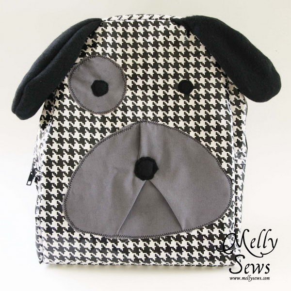DIY Dog Backpack
 DIY Backpacks and Pencil Cases for Kids Cute Back to