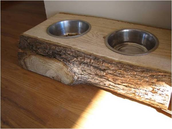 DIY Dog Bowls
 Wooden Pet Feeder Find Fun Art Projects to Do at Home