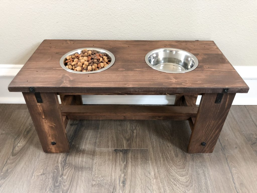 DIY Dog Bowls
 DIY Dog Bowl Stand For Your Puppies Shanty 2 Chic
