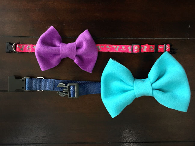 DIY Dog Bows
 DIY Collar Bows and Bow Ties for Dogs