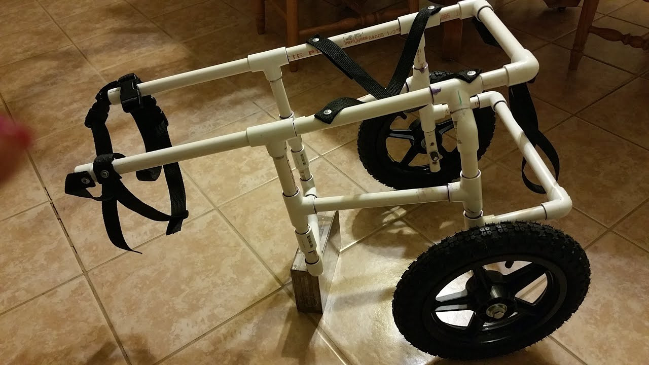 DIY Dog Cart
 How To Build Your Own Doggie Wheelchair Part 1