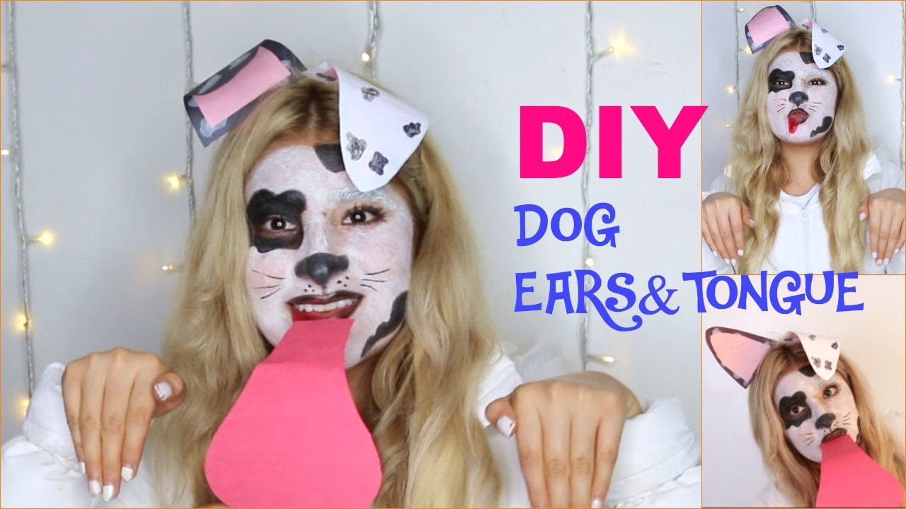 DIY Dog Ears
 HALLOWEEN DALMATIAN DOG TUTORIAL♡ DIY DOG EARS AND