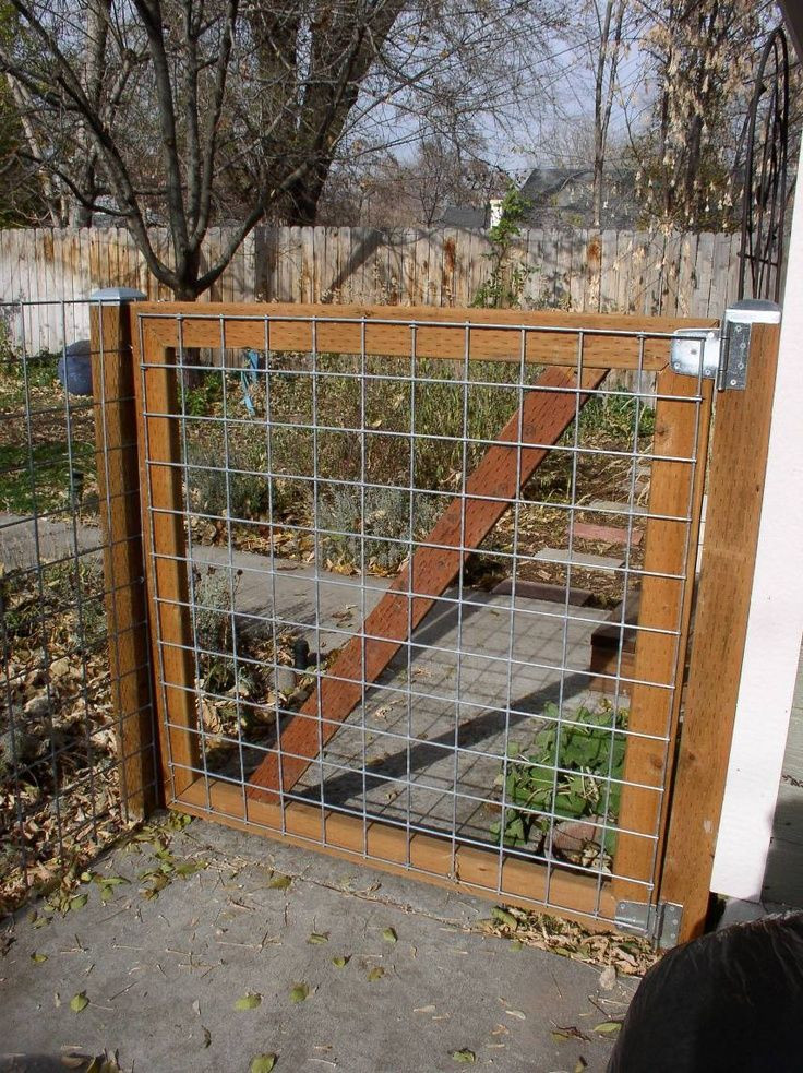 DIY Dog Fence Ideas
 7 best images about Garden Fencing on Pinterest
