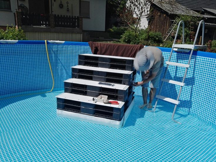 DIY Dog Ramp For Above Ground Pool
 11 best Into the Swimming Pool 2017 images on Pinterest
