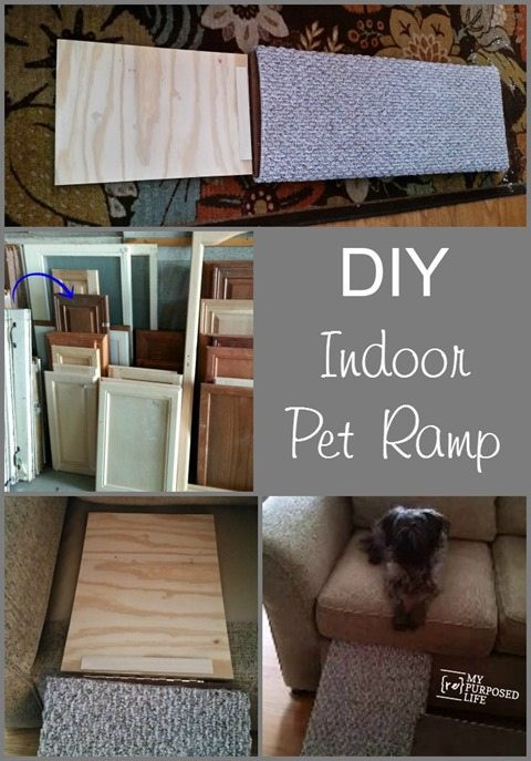 DIY Dog Ramp For Stairs
 DIY Indoor Pet Ramp