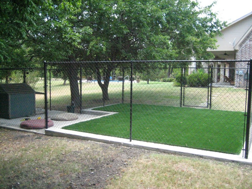 DIY Dog Runner
 Dog Run Ideas Diy Dog Run Doghouse Save Lawn Build Plans
