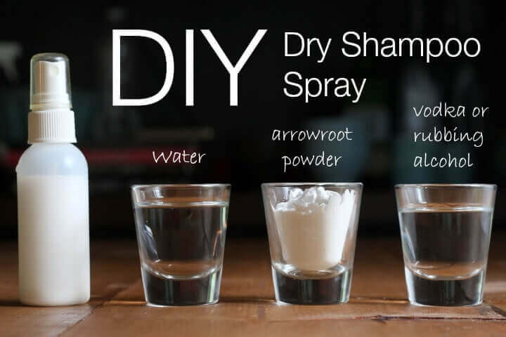 DIY Dry Shampoo For Dark Hair
 DIY Dry Shampoo Spray