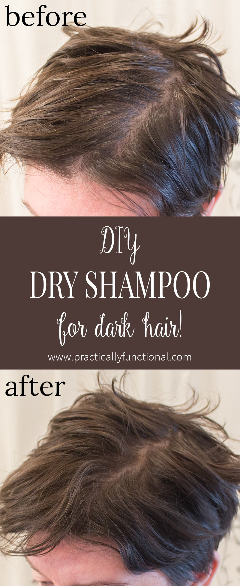 DIY Dry Shampoo For Dark Hair
 DIY Dry Shampoo For Dark Hair