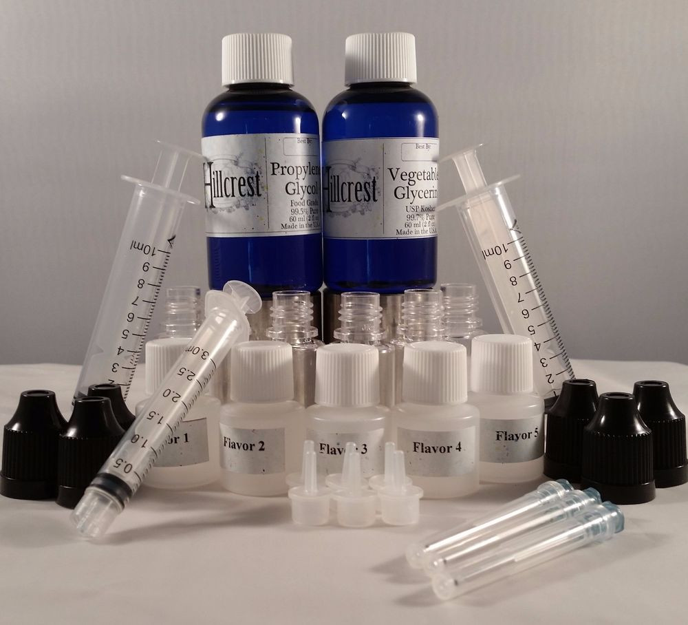 DIY Ejuice Kit
 Propylene Glycol Ve able Glycerin 150ml DIY Vaping Kit w