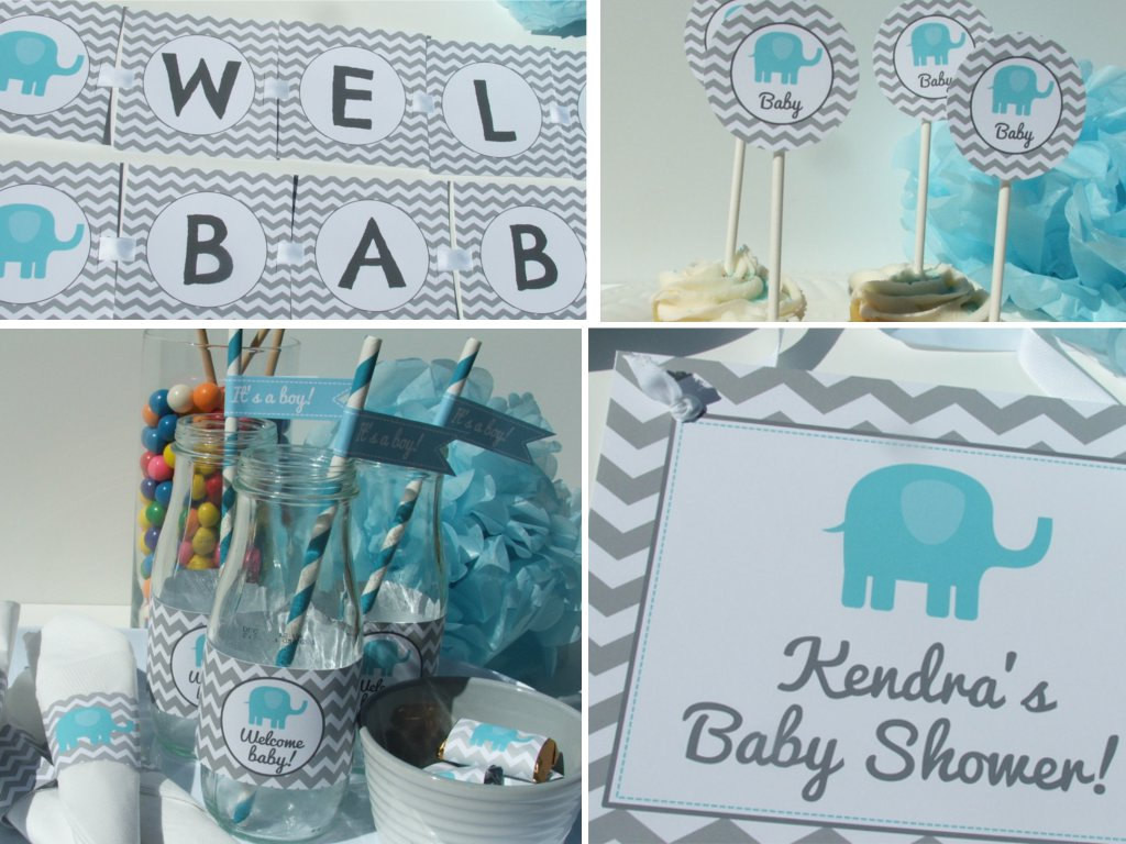 DIY Elephant Baby Shower Decorations
 5 DIY Baby Shower Decoration Ideas