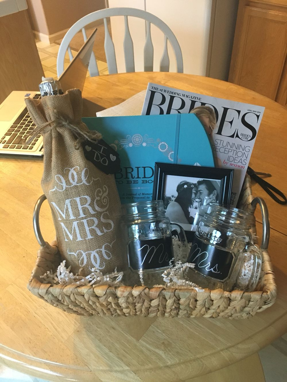 DIY Engagement Gifts
 Engagement t basket That Special Day