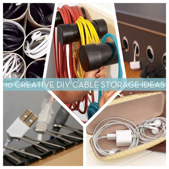 DIY Extension Cord Organizer
 DIY Cable Organizers 10 Unique Ideas We Love