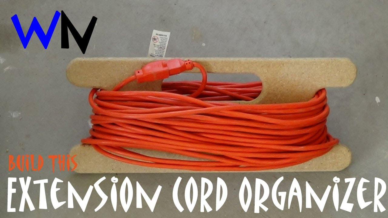 DIY Extension Cord Organizer
 How to Make an Extension Cord Organizer AKA The Cord