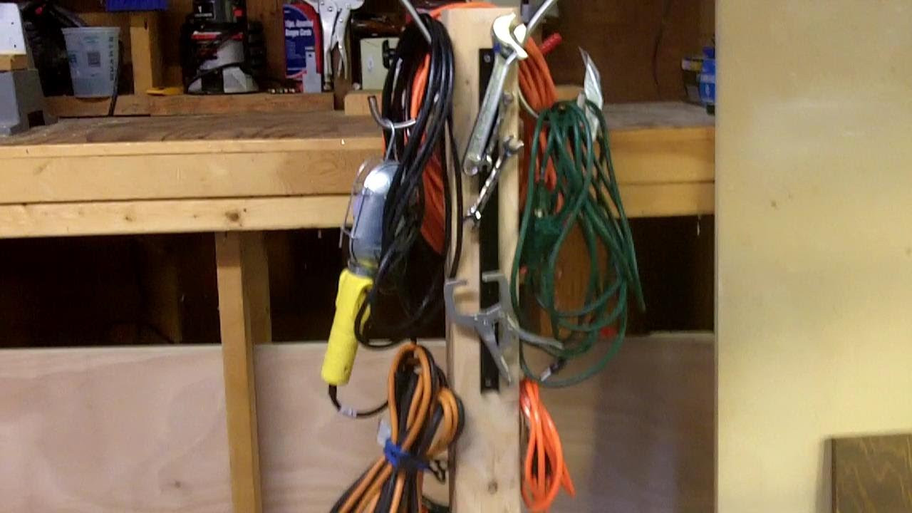 DIY Extension Cord Organizer
 How to Make an Extension Cord Organizer Caddy for Your