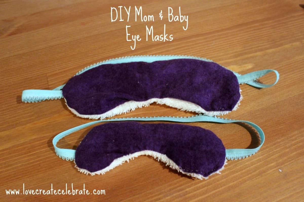 DIY Eye Mask
 DIY Sleep Mask for Your Baby