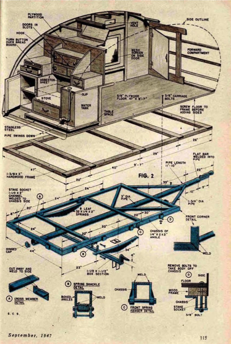 DIY Floor Plans
 PDF 6×10 teardrop trailer plans pdf DIY Free Plans