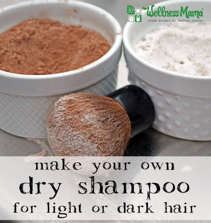 DIY For Dry Hair
 DIY Dry Shampoo for Light & Dark Hair