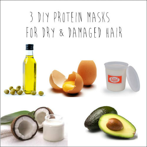 DIY For Dry Hair
 3 DIY Protein Masks for Dry & Damaged Hair