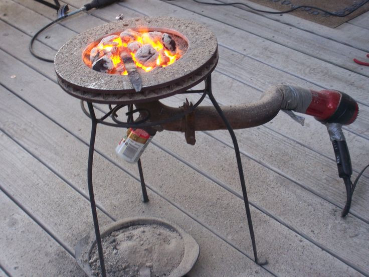 DIY Forge Plans
 DIY Forge with disk brake Blacksmithing