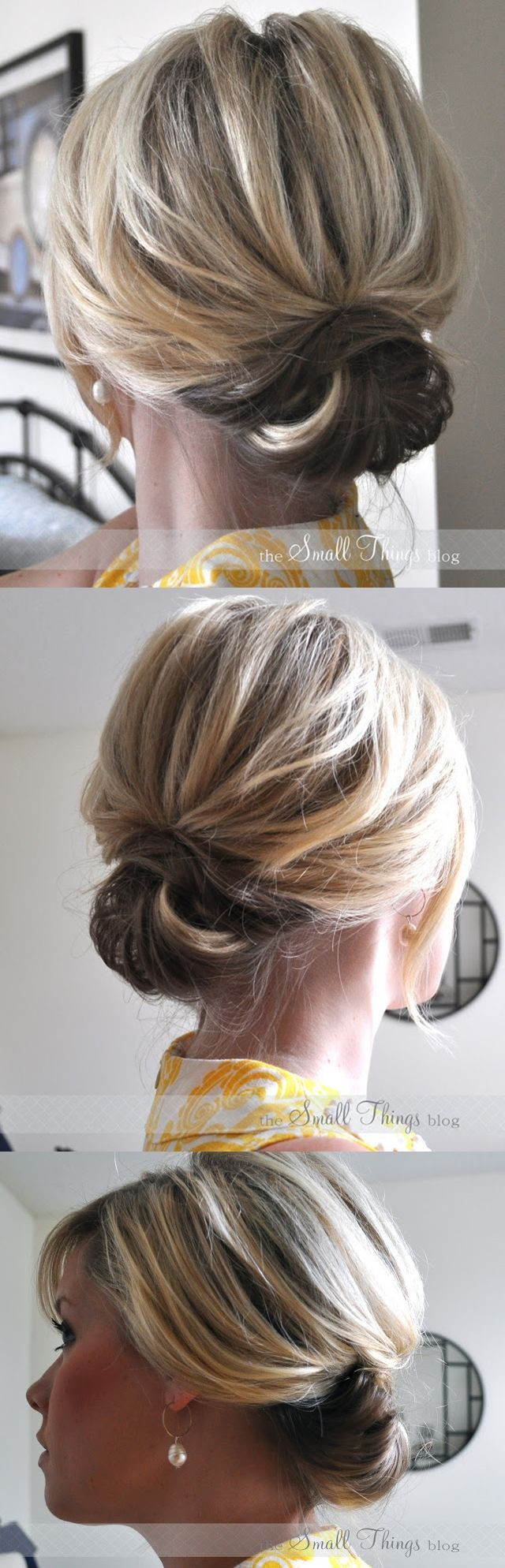 DIY Formal Hairstyles
 DIY Hairstyle Chic Up do for Short Hair