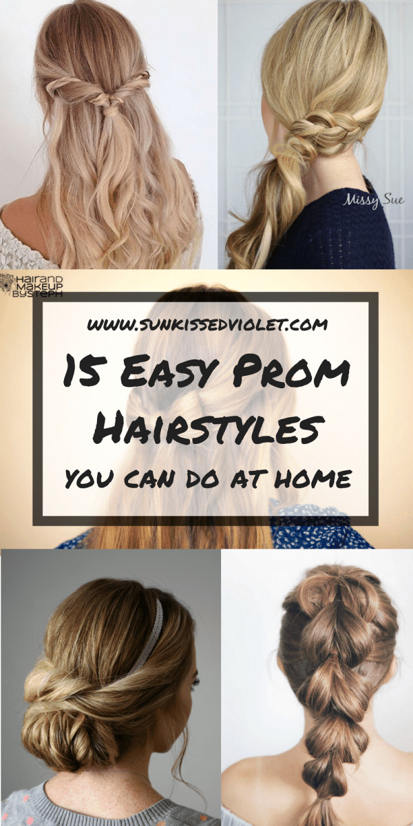DIY Formal Hairstyles
 15 Easy Prom Hairstyles for Long Hair You Can DIY At Home