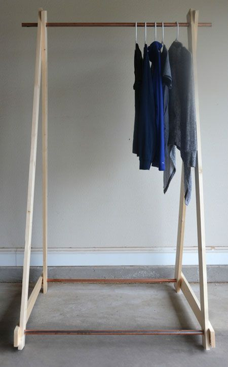 DIY Garment Racks
 Best 25 DIY clothes rack wood ideas on Pinterest