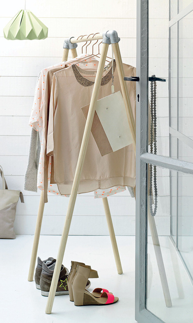 DIY Garment Racks
 Wonderful Wardrobe & Clothing Rack Projects