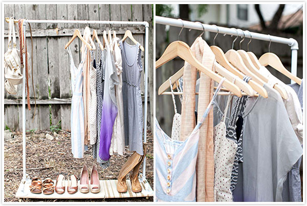 DIY Garment Racks
 Chic DIY Clothes Rack Ideas