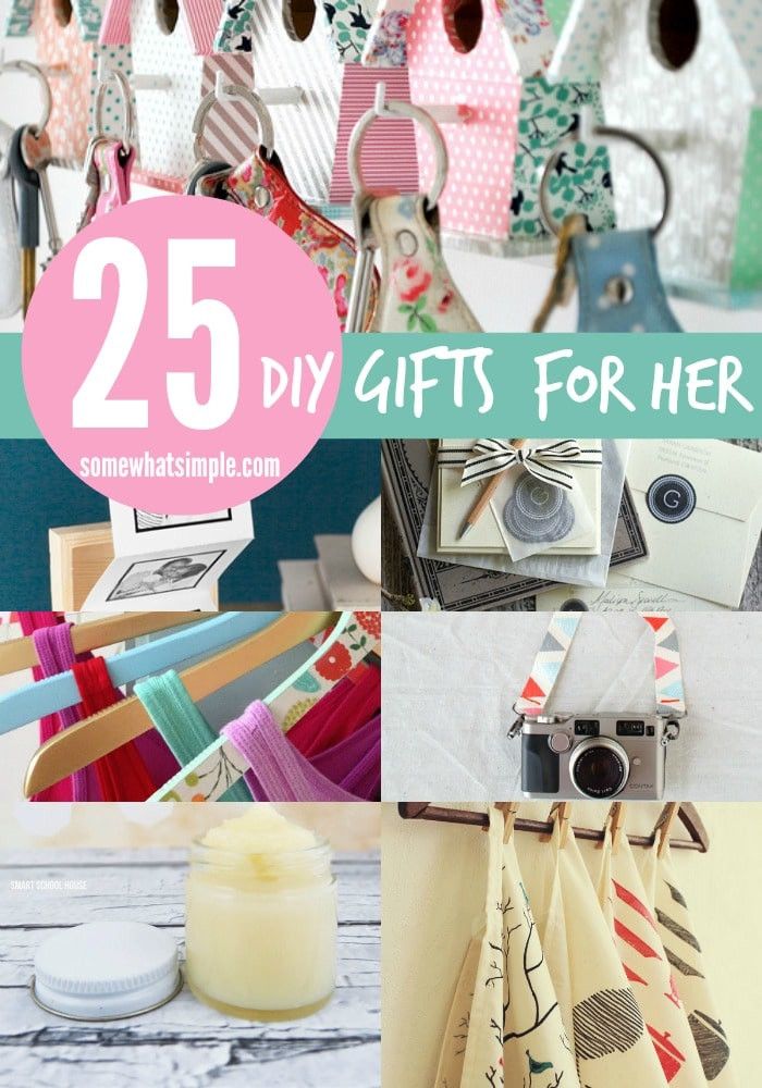 DIY Gift Baskets For Her
 25 DIY Gifts for Her Somewhat Simple
